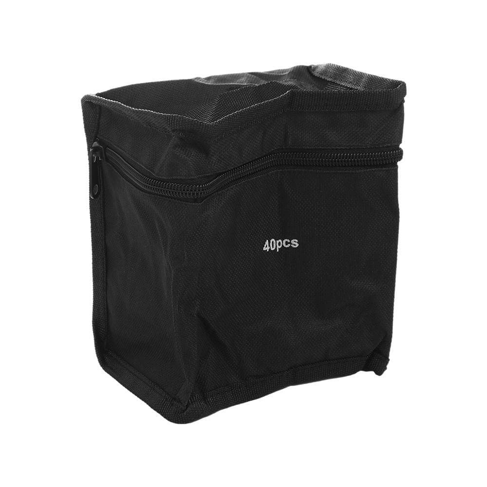 Art Marker Pen Storage Bags Large Capacity Zipper Canvas Storage Pencil Bag 30/40/60/80 Pcs
