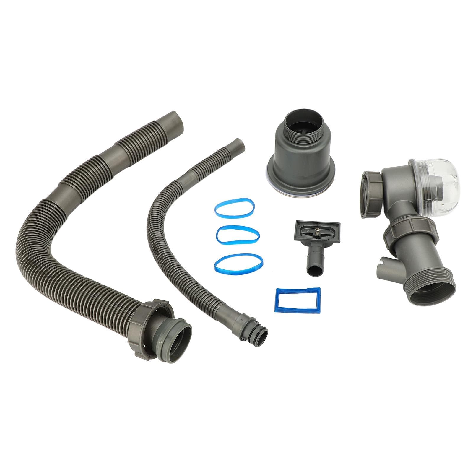 Kitchen Sink Drain Kit Professional Thickened Odor Resistance Basin Drain Pipe Kit for Kitchen Sink