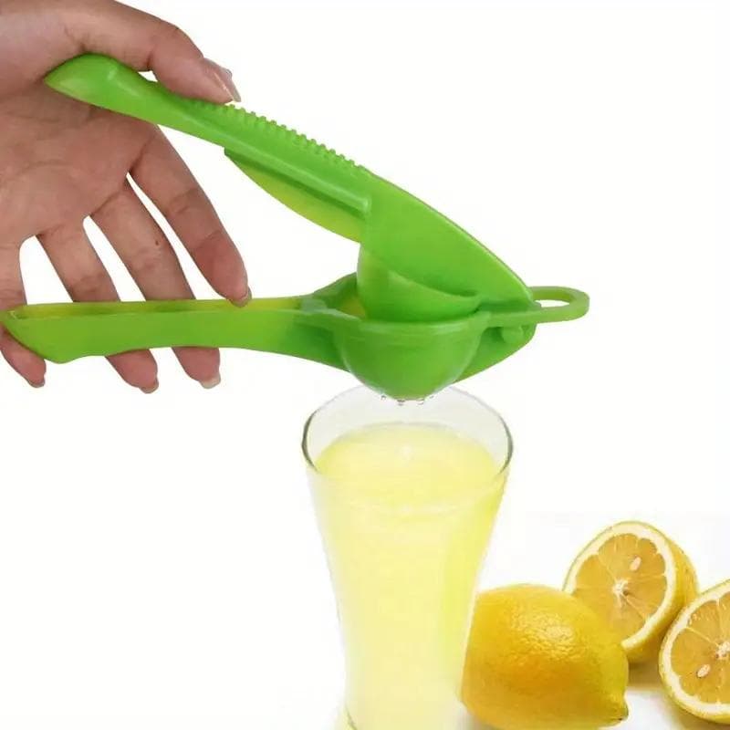 Multifunctional Citrus Juicer - Manual Hand Squeezer for Lemon, Orange, Grape - Kitchen Gadget for Easy Juicing Kitchen Accessories green