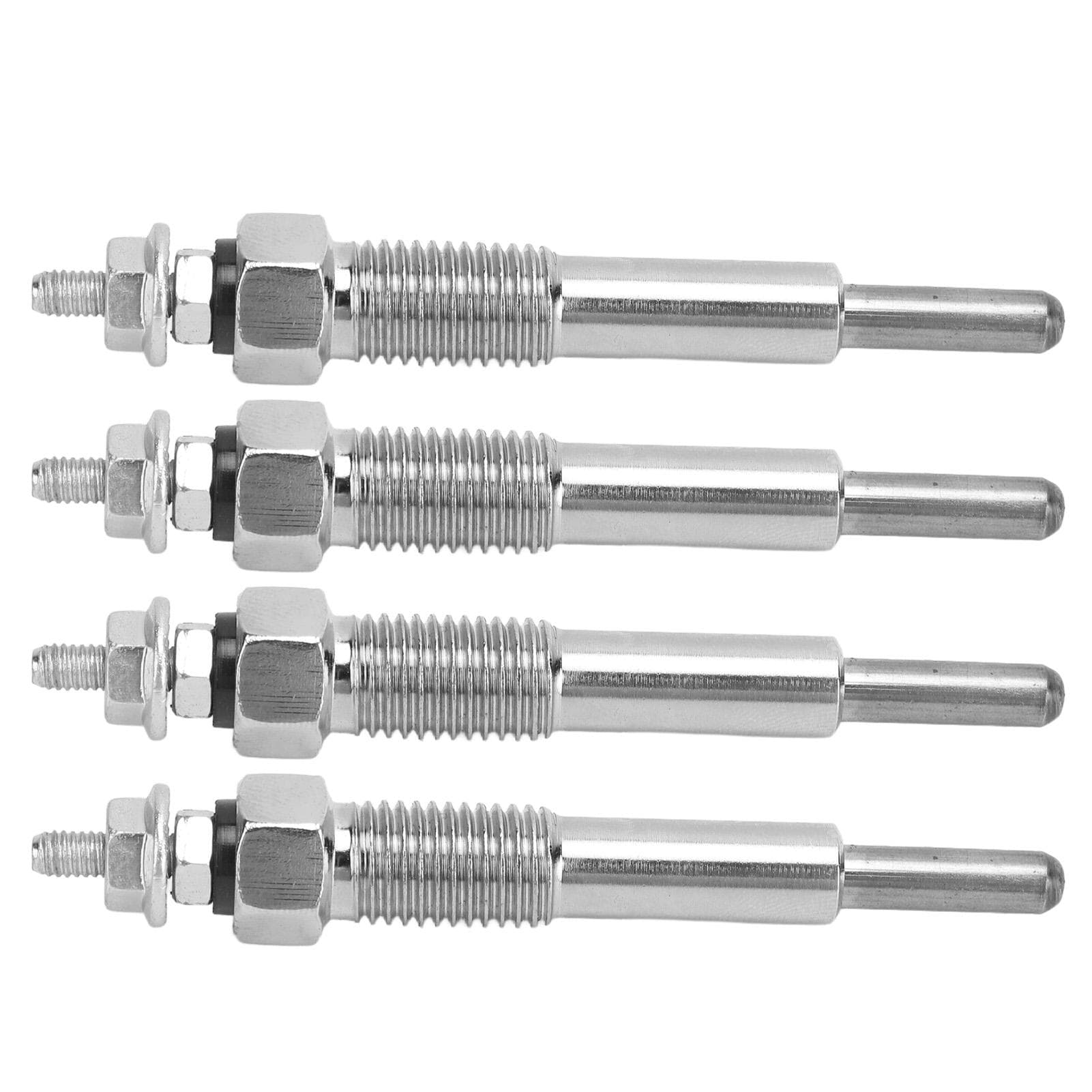 4Pcs Diesel Engine Glow Plugs 8?97028?369?0 Quick Start Glow Plug Set Replacement for Isuzu NPR NQR