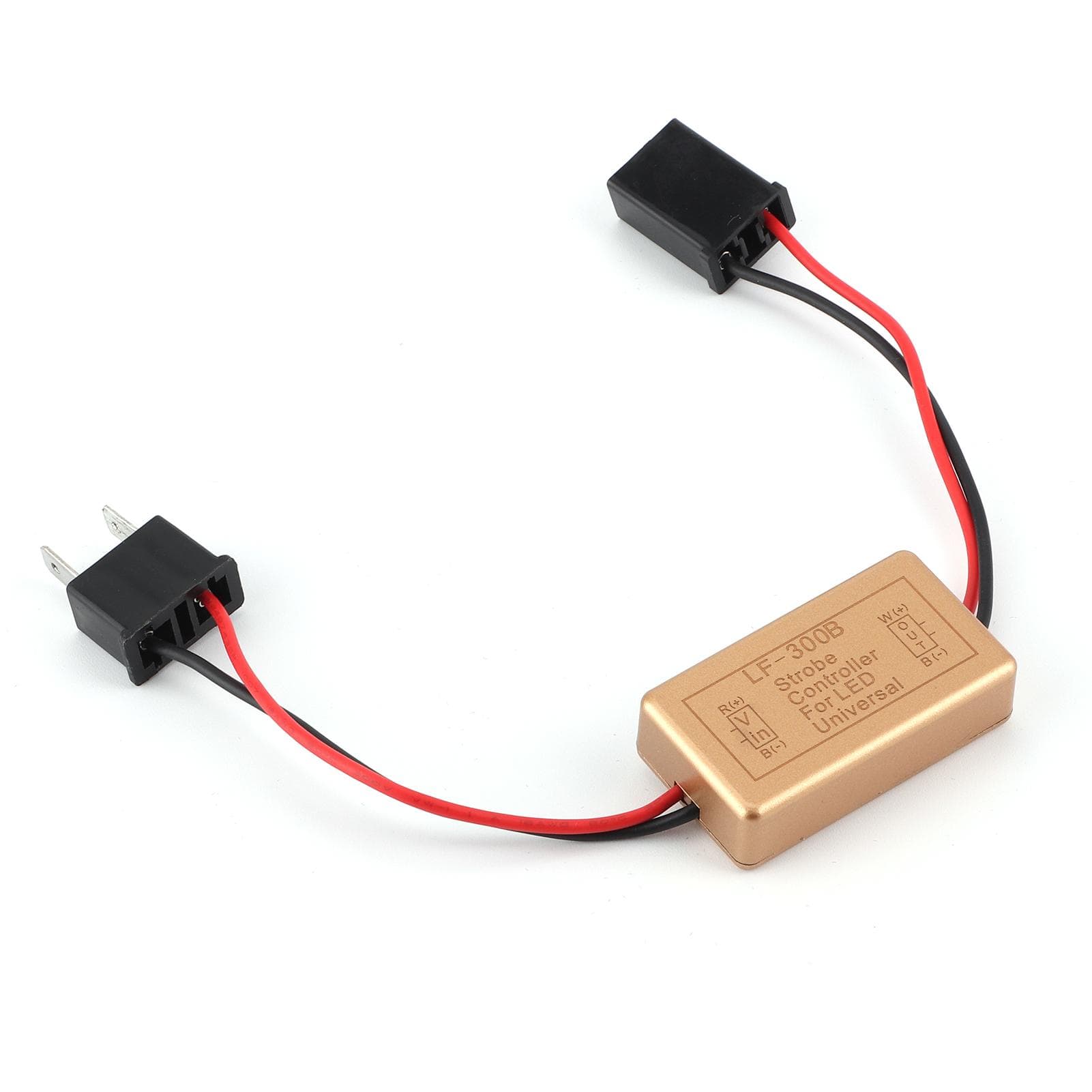 Flash Strobe Controller Box Flasher H7 Socket for LED Headlight Foglight Small Lamps