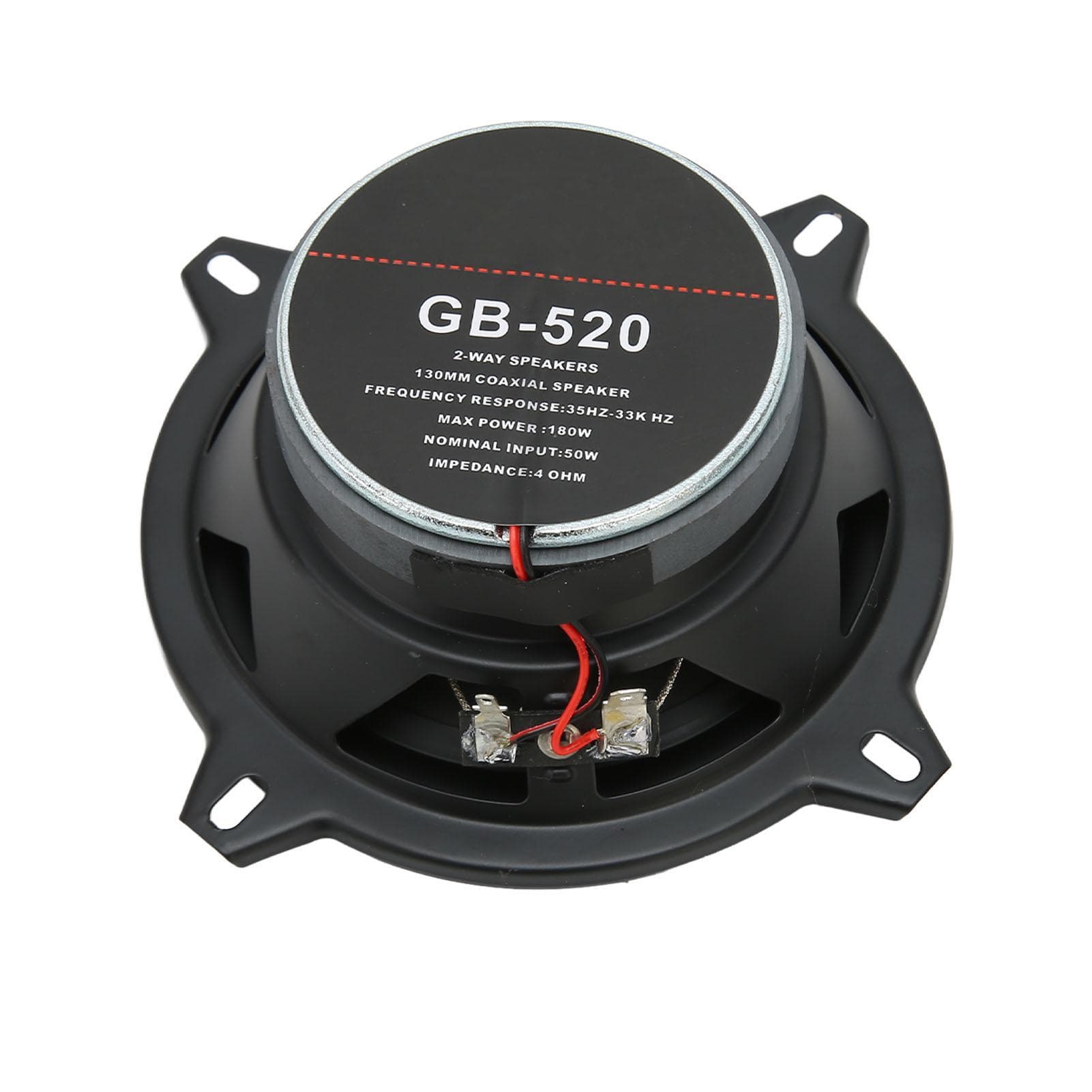 2pcs 180W Coaxial Car Horn Heat Dissipation HiFi Omni Directional Stereo Sound Car Speakers for