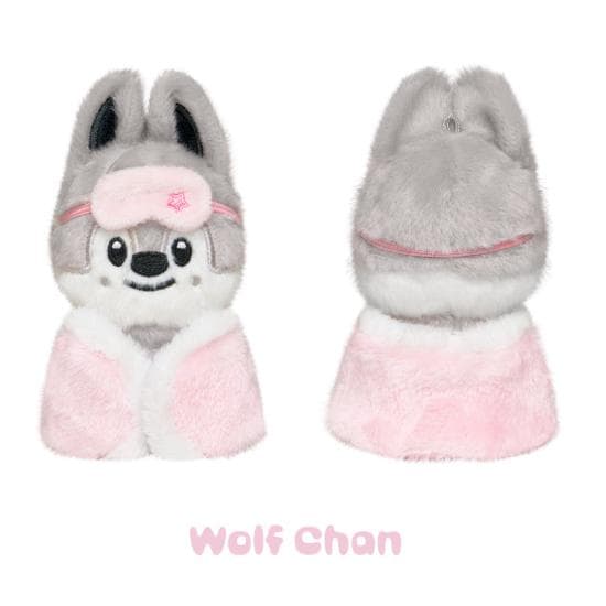 Pre-order Stray Kids 6th Fanmeeting Stay in Our Little House SKZOO Plush 10cm ver. Wolf Chan