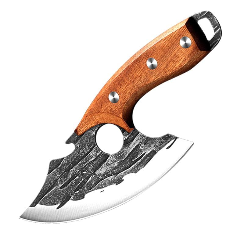 Forged Kitchen Knives Boning Knife Stainless Steel Meat Cleaver Fish Knife Cutting Steak Vegetables Fruit Knife Bottle Opener B