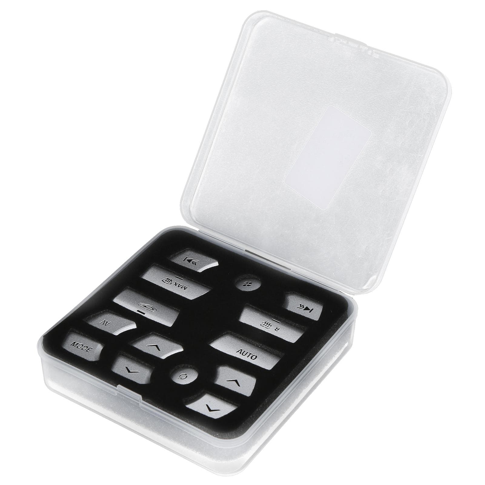 14Pcs Air Condition Button Cover Trim AC Control Stickers Fit for Jaguar XF 2012?2015