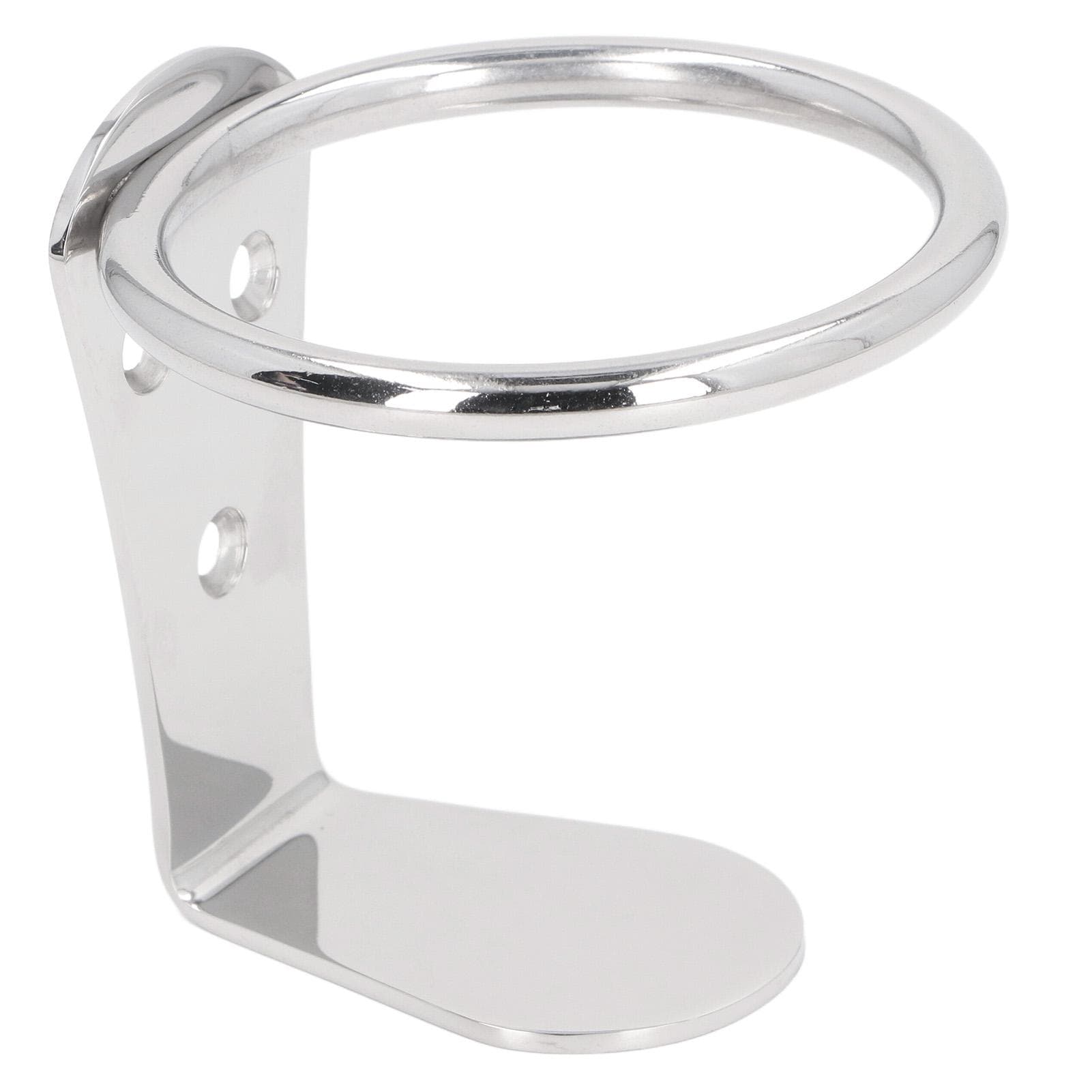 Boat Ring Drink Holder Stainless Steel Rustproof Wall Mount Single Boat Drink Mug Holder for RV