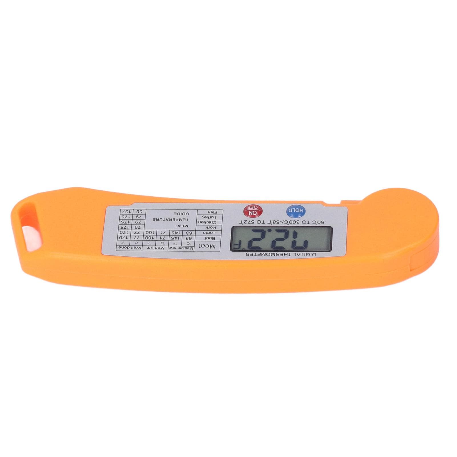 Digital Electronic Food Thermometer Foldable Intelligent Straightaway Read Thermometer for Cooking