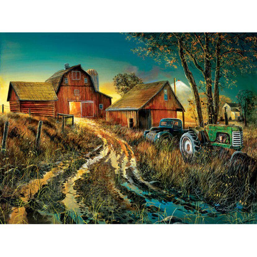 5D DIY Diamond Painting Arrival Diamond Mosaic Rural Diamond Embroidery Cross Stitch 20X30CM