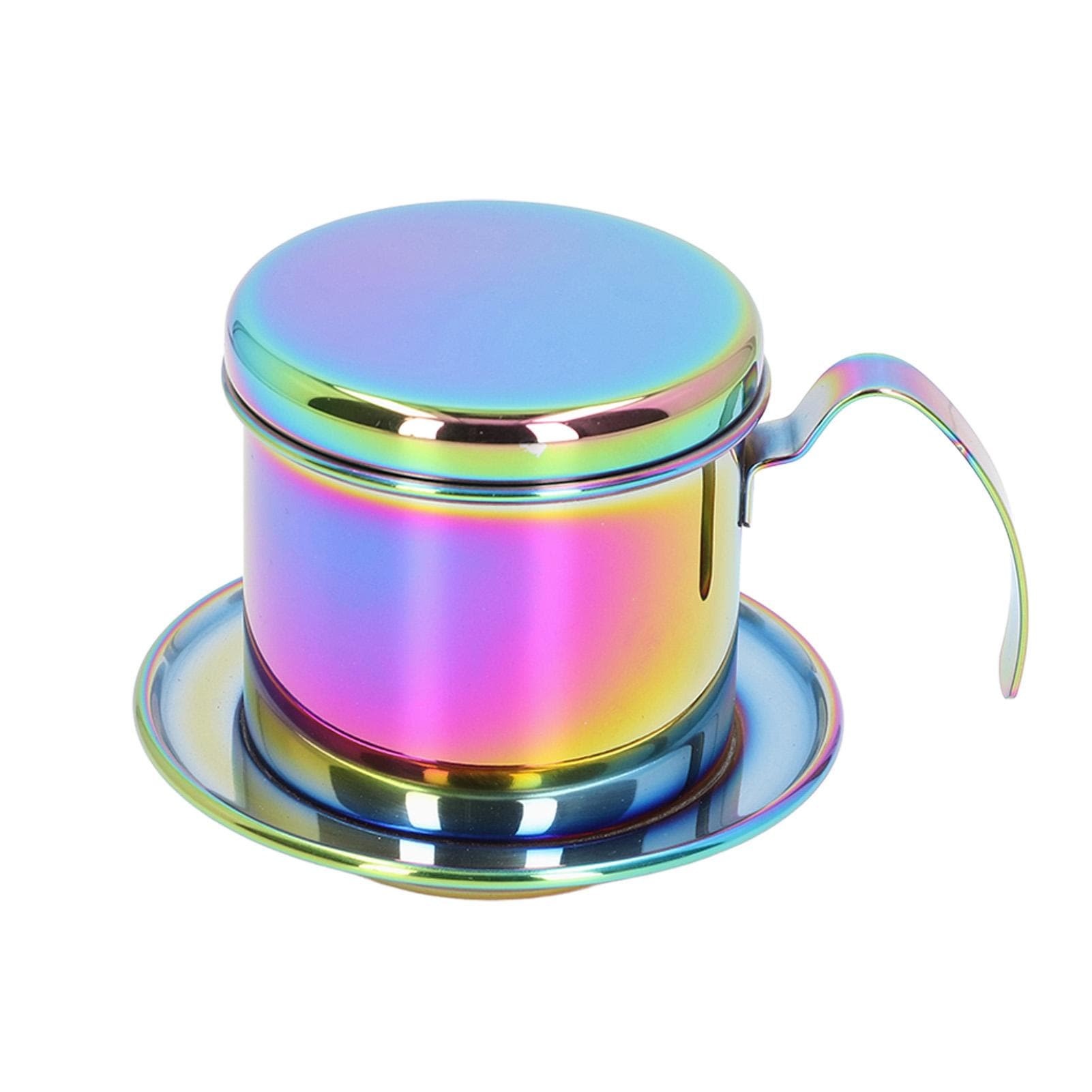 Colorful Vietnamese Coffee Pot Hand Make Coffee Drip Pot Coffee Filter for Home Cafe L(for 6.5-9kg)