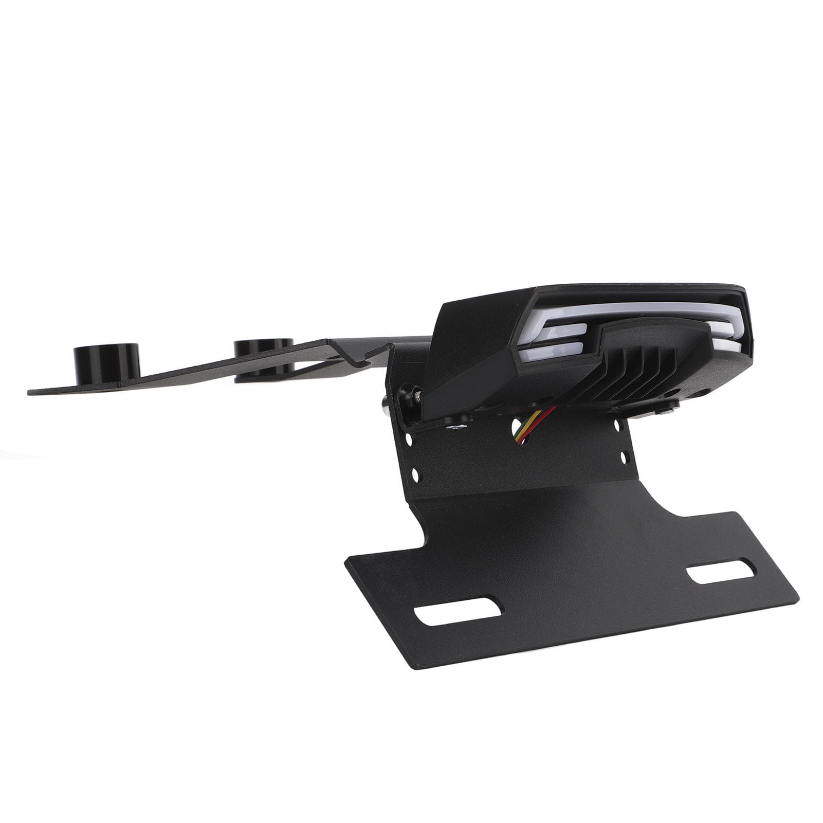 Motorcycle License Plate Holder with LED Turn Signal Light Replacement for Triumph Street Twin 900