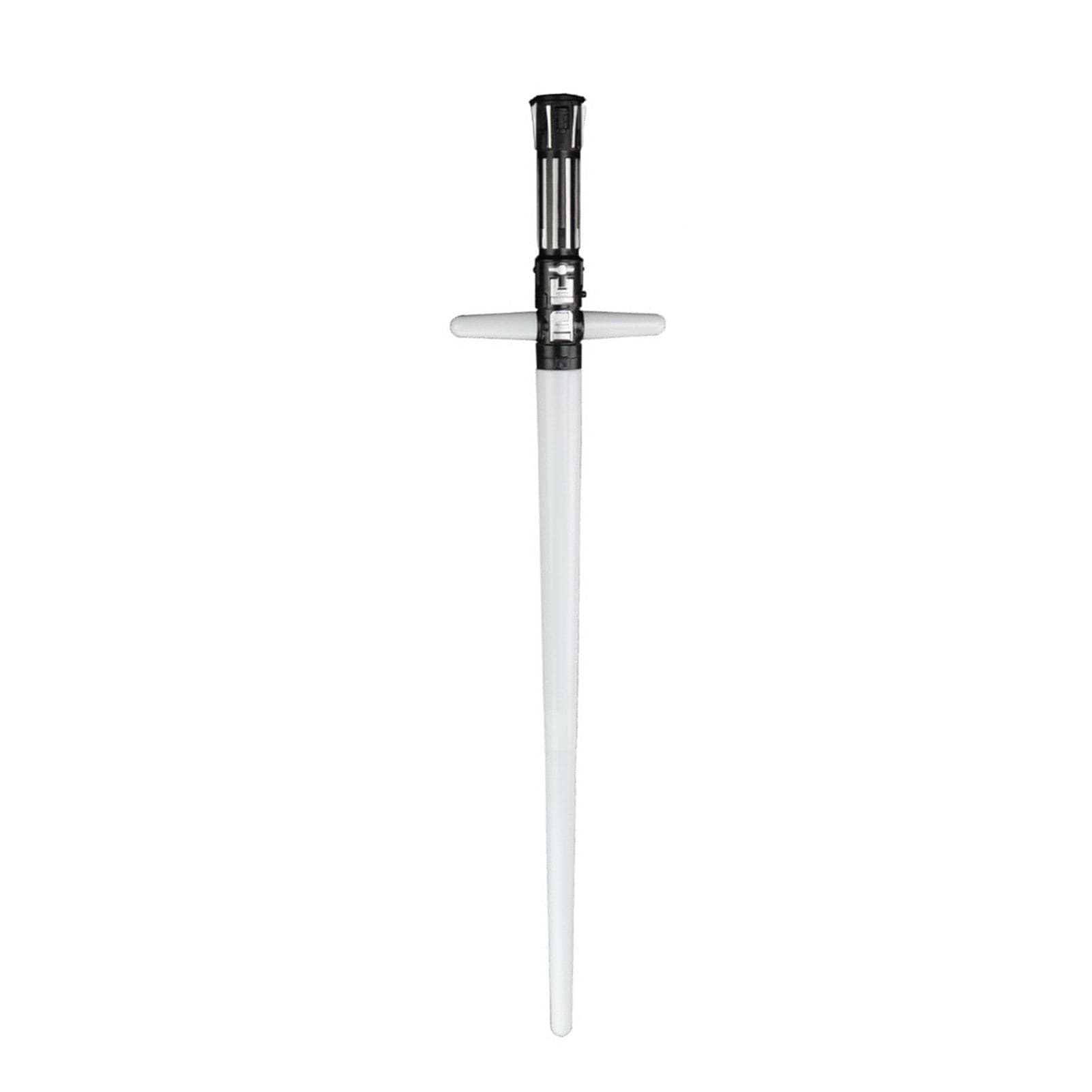 Seven-color Retractable FX Lightsaber, Crucifix 2 in 1 Lightsaber Stage Performance Flash Stick white