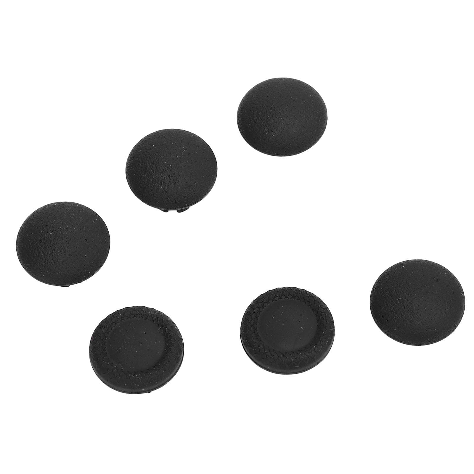 Thumbstick Caps Replacement Kit for Edge Controller High Performance 6 in 1 Thumb Stick Grips black