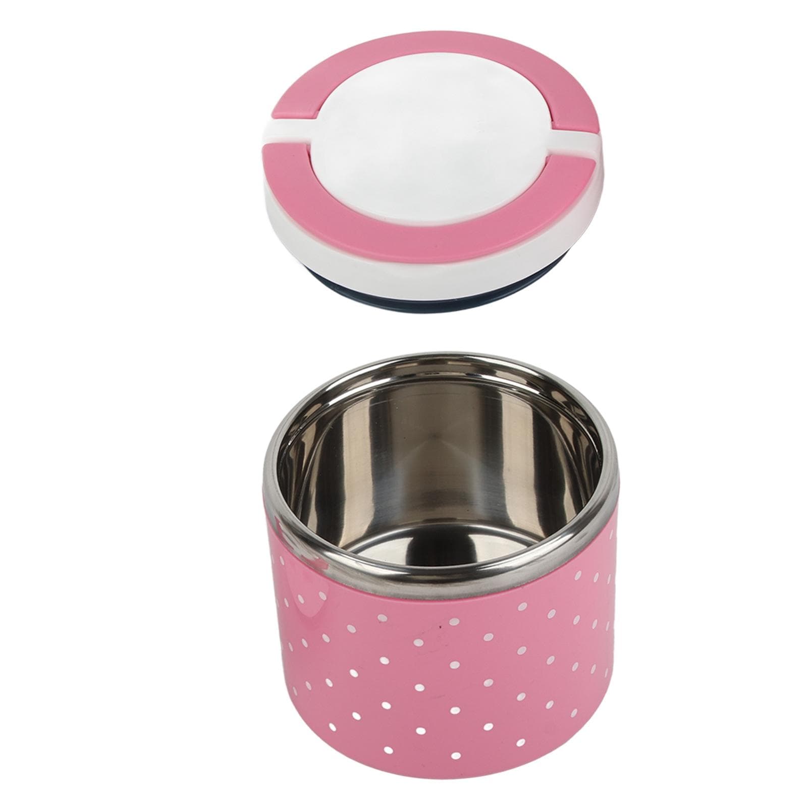 1 Layer Stainless Steel Insulation Thermo Thermal Lunch Box Food Container Hot