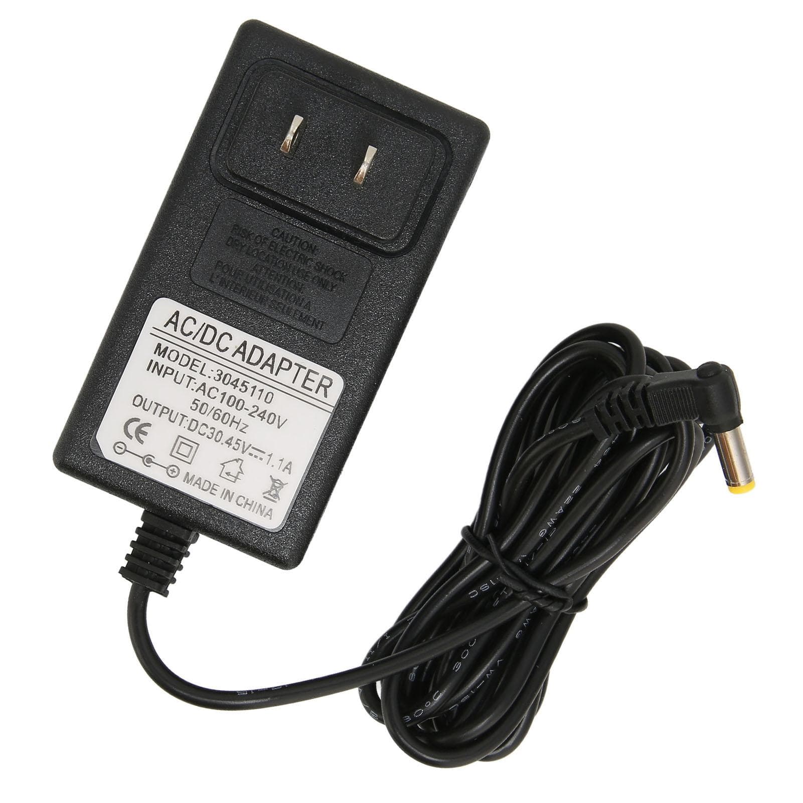 Vacuum Cleaner Charger Anti Interference Short Circuit Protection 30.45V1.1A Power Adapter US Plug