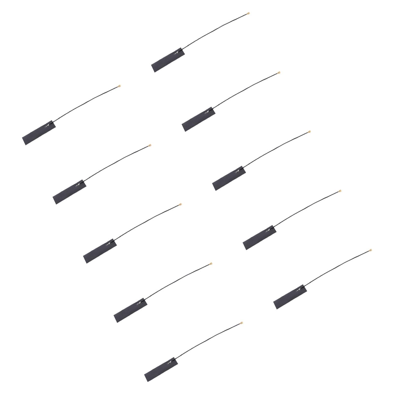 10PCs set Builtin FPC Antenna Flexible Strip 824960MHz RG1.13 Wire Back Adhesive for Nbiot Module