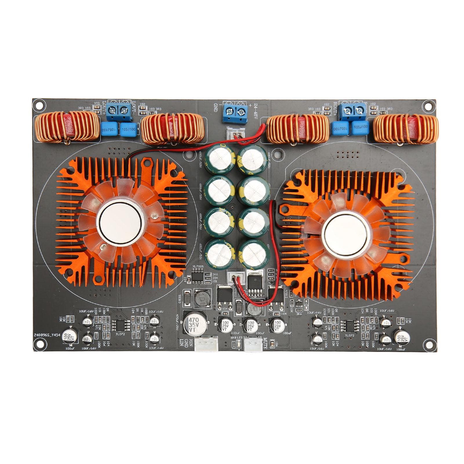 TPA3255 Power Amplifier Board Dual Core High Power Class D 600W 600W Digital Stereo Power Amp
