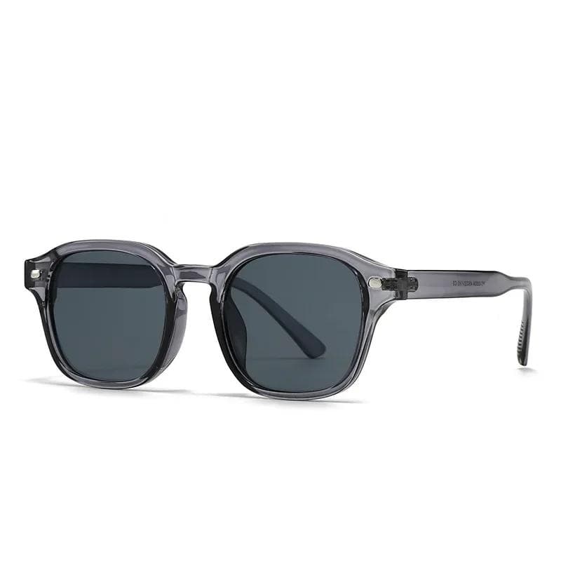 Retro Large Frame Sunglasses UV400 Protection Unisex Classic Design Outdoor Driving Travel Essential Eye Wear