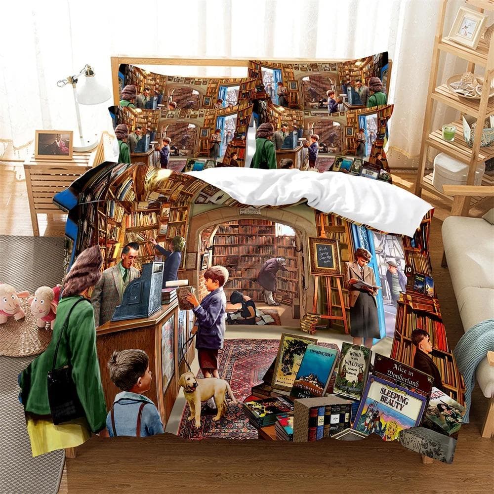 Cartoon Bedding Set Duvet Cover Set 3d Bedding Digital Printing Bed Linen Queen Size Bedding Set Fashion Design 70x133cm 2pcs
