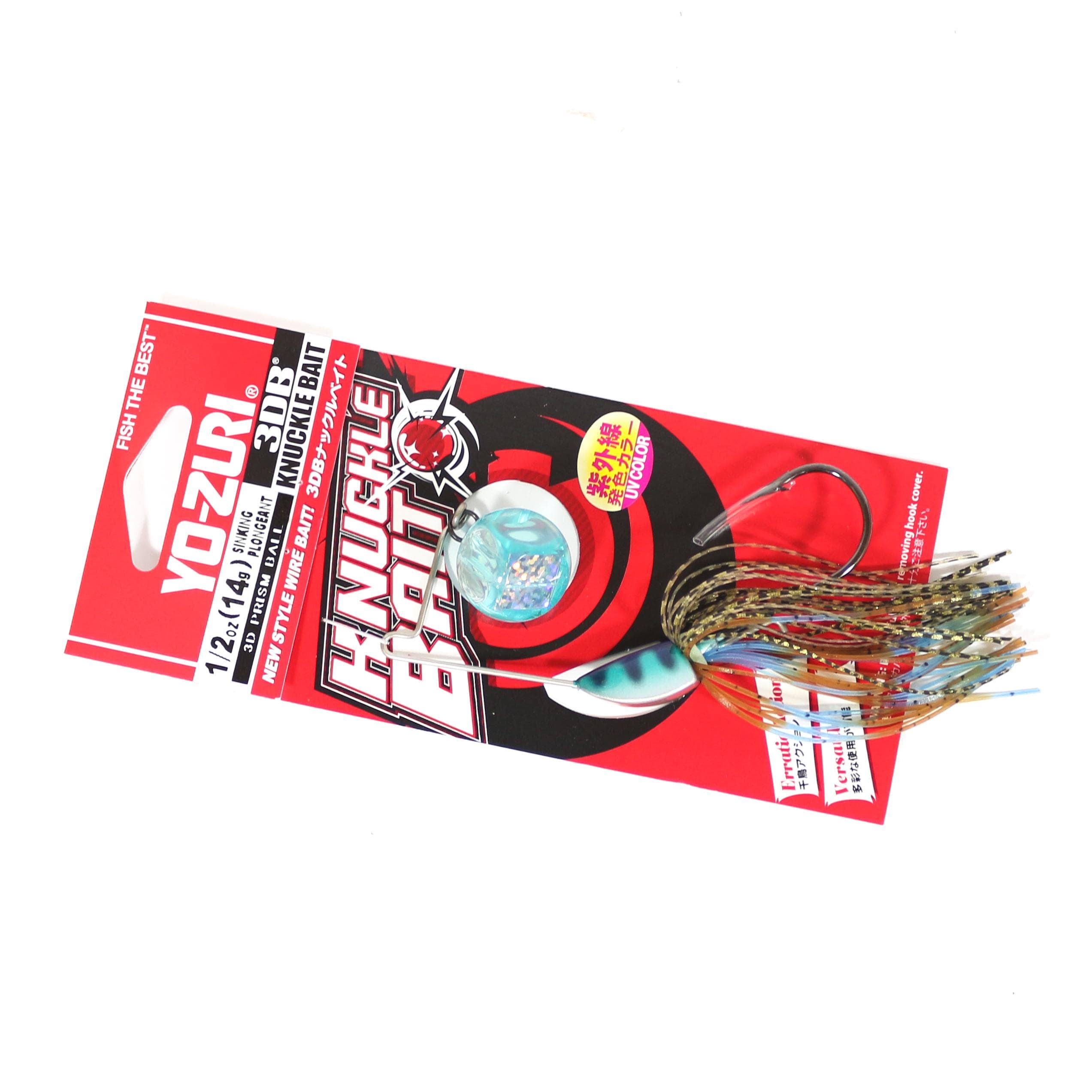 Yo Zuri Duel 3DB Knuckle Spinnerbait 1/2 oz Sinking Lure R1302-BG (1070)