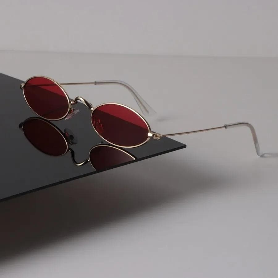 Vintage Rectangle Sunglasses for Women Men Designer Luxury Fashion Glasses Casual Style UV Protection Other
