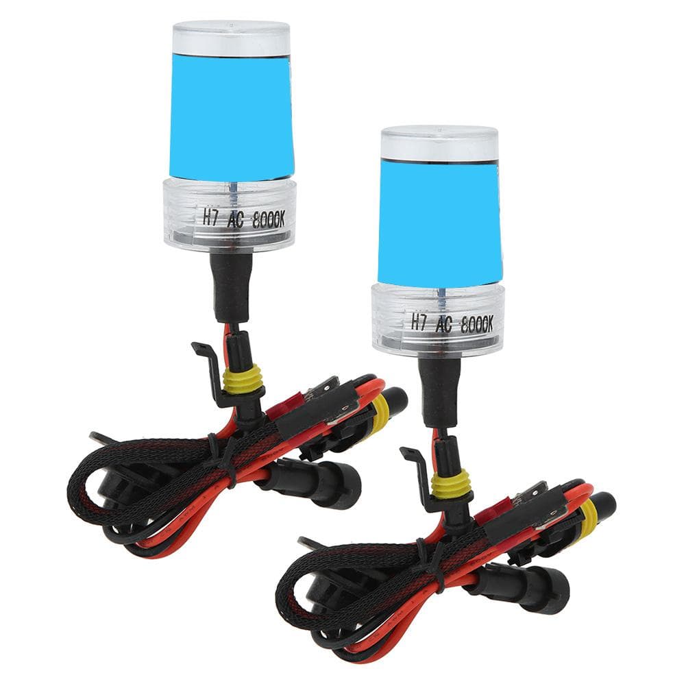 Xenon Headlight Kit Ultra Thin Silver Ballast Car H7 8000K 12v 55W(H7 )