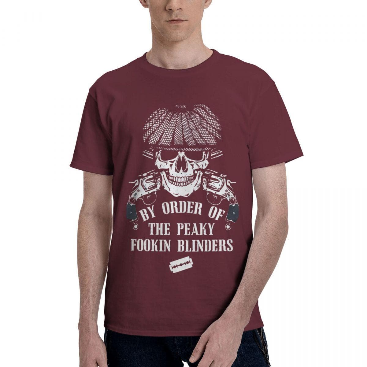 Peaky Fookin Blinders 100 Cotton Casual Breathable Confortable Anime Funny Ugus TShirts T Shirt Men XL