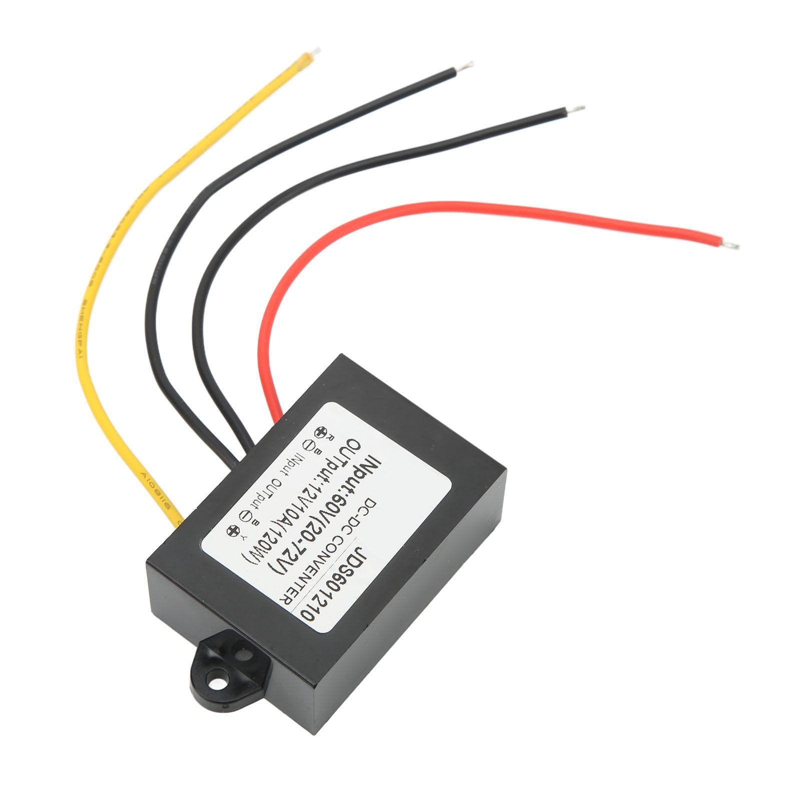 DC Buck Converter Module IP67 Waterproof Voltage Regulator Buck Converter 20?72V Input 12V 10A 120W