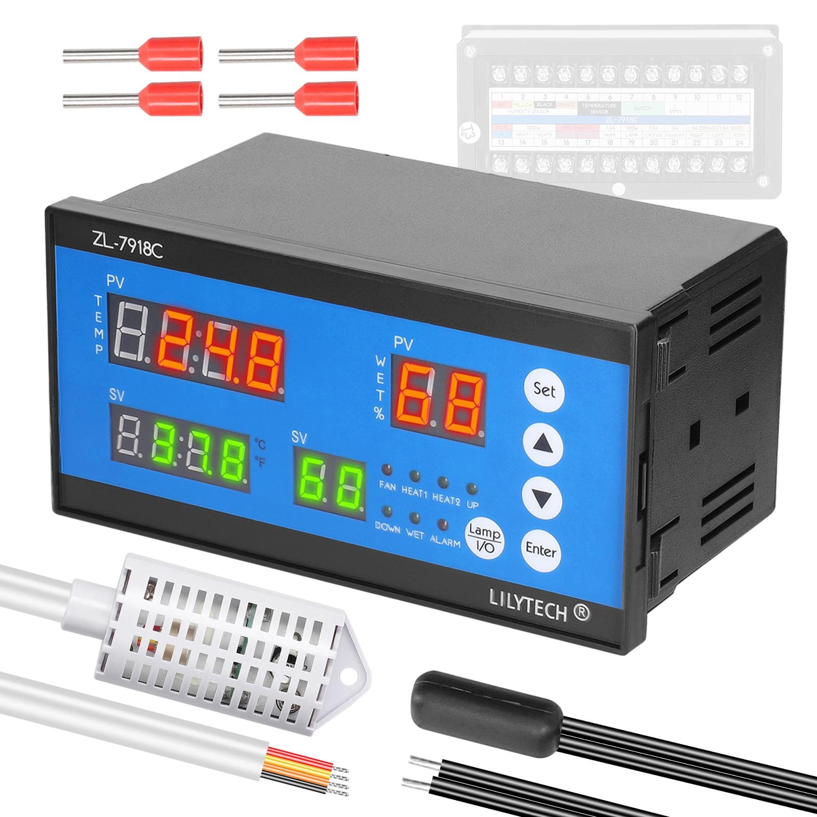 Intelligent Eggs Incubator Controller Multifunctional Automatic Incubator Eggs Hatcher Control ZL-SHr05A multicolour