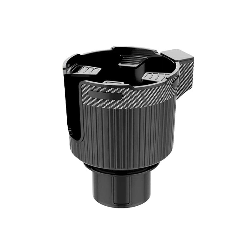 Car Cup Holder Expander Coffee Drinks Bottle Holder Extender Adapter for Large Bottles Mugs in black