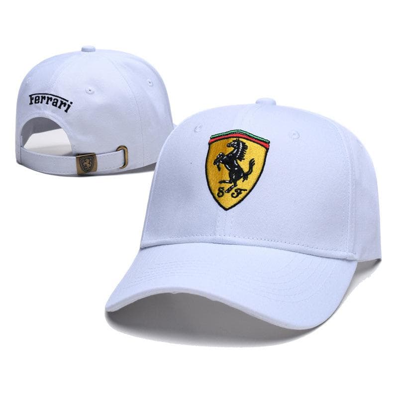 Car Baseball Cap Outdoor Summer Sports Hat Embroidered Men Women Baseball Caps For Ferrari 458 488 599 612 FF F12 Accessories