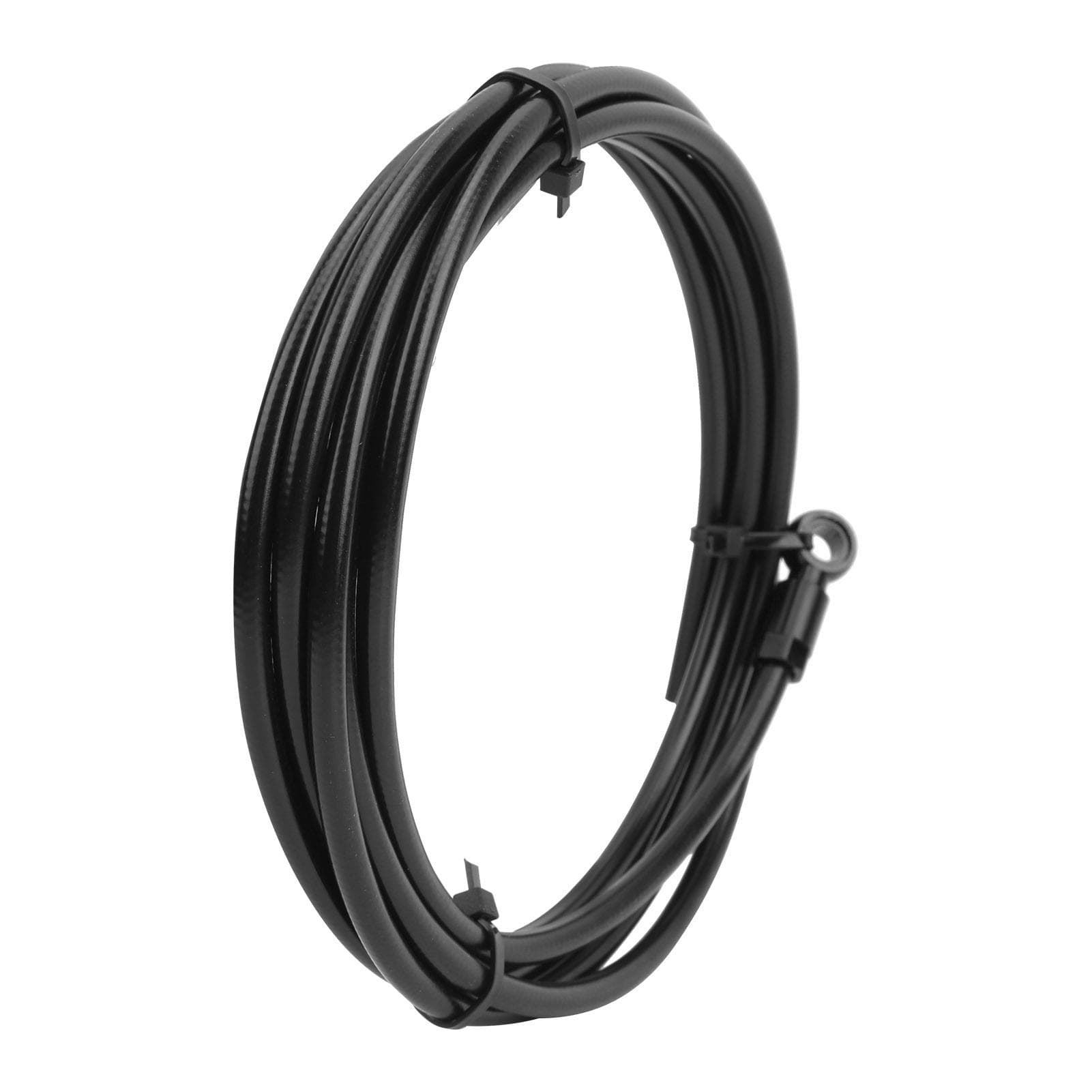 DIY 2M Bicycle Cuttable Hydraulic Disc Brake Tube Hose Cable Kit for SLXXTXTR Mountain BikeSilver