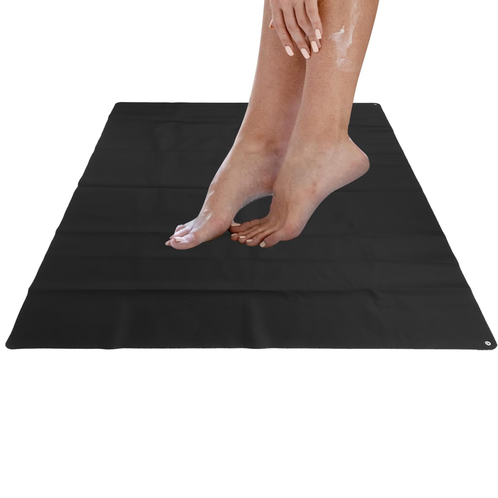 Grounded Mat 54.3x70.9in Grounding Exercise Fitness Pad Kit Connecting Earth Reduce Stress Pad with