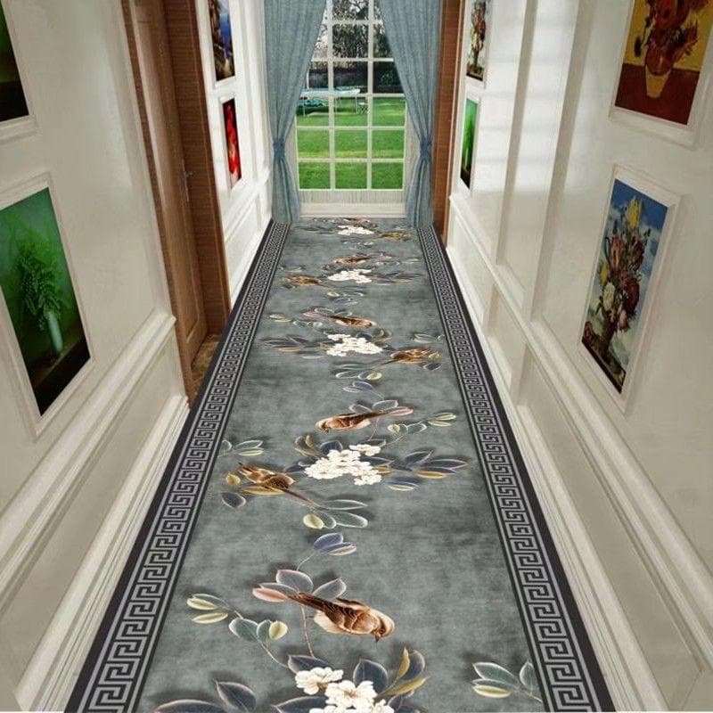 Long Corridor Carpets for Hallway Living Room Decoration Home Household Anti-skid Floor Mat Hotel Lobby Area Rug Customizable 90x400cm