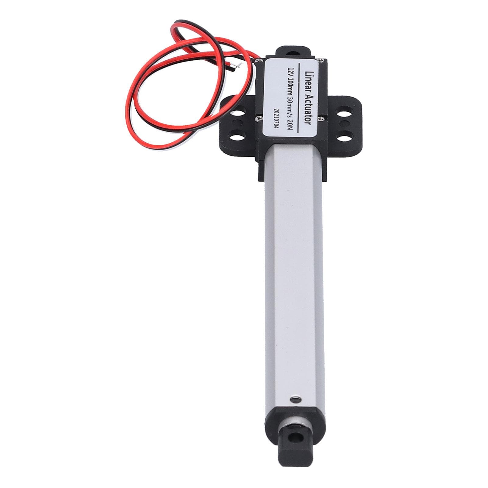 Linear Actuator 100mm 12V Input Voltage Low Noise Short Circuit Protection Mini Electric Linear