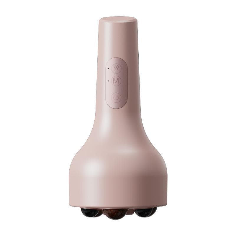 Bianshi Abdominal Kneading Instrument, Automatic Kneading Belly, Moxibustion Heating, Electric Massage, Waist Massager, Abdominal Massager pink