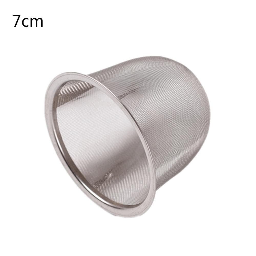 Reusable Stainless Steel Mesh Tea Infuser Tea Strainer Teapot Drinkware Tea Leaf Spice Filter Kitchen Accessories 7CM