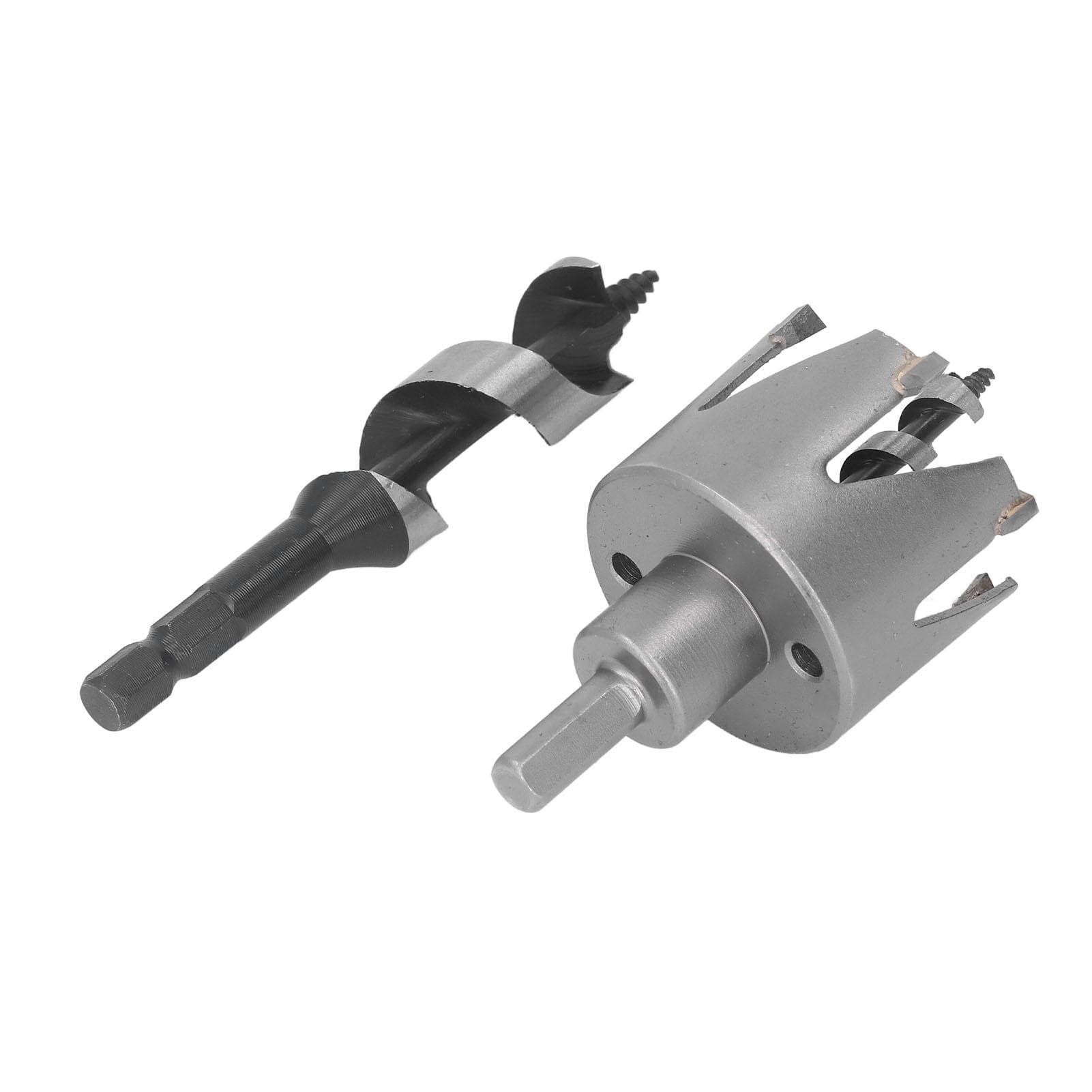 Door Lock Installation Kit Cemented Carbide 6 Blade Ball Deadbolt Door Lock Hole Saw for Metal Wood