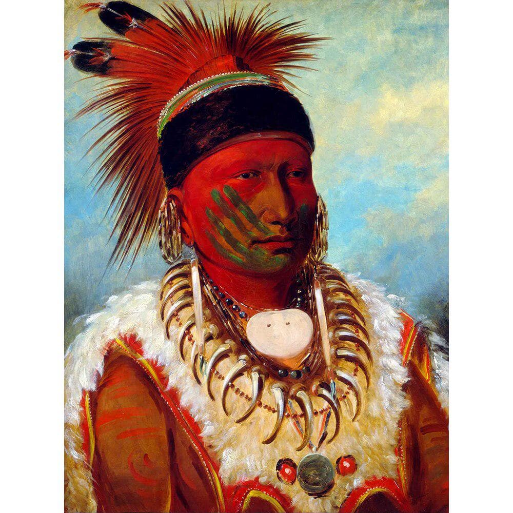5D DIY Diamond Painting Full Drill Portrait Diamond Embroidery Indian Man Cross Stitch Bead Picture 20X30CM