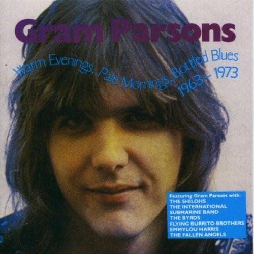 CD GRAM PARSONS - Warm Evenings, Pale Mornings, Bottl RVCD24 Raven Records 1991 Japan Rock Used