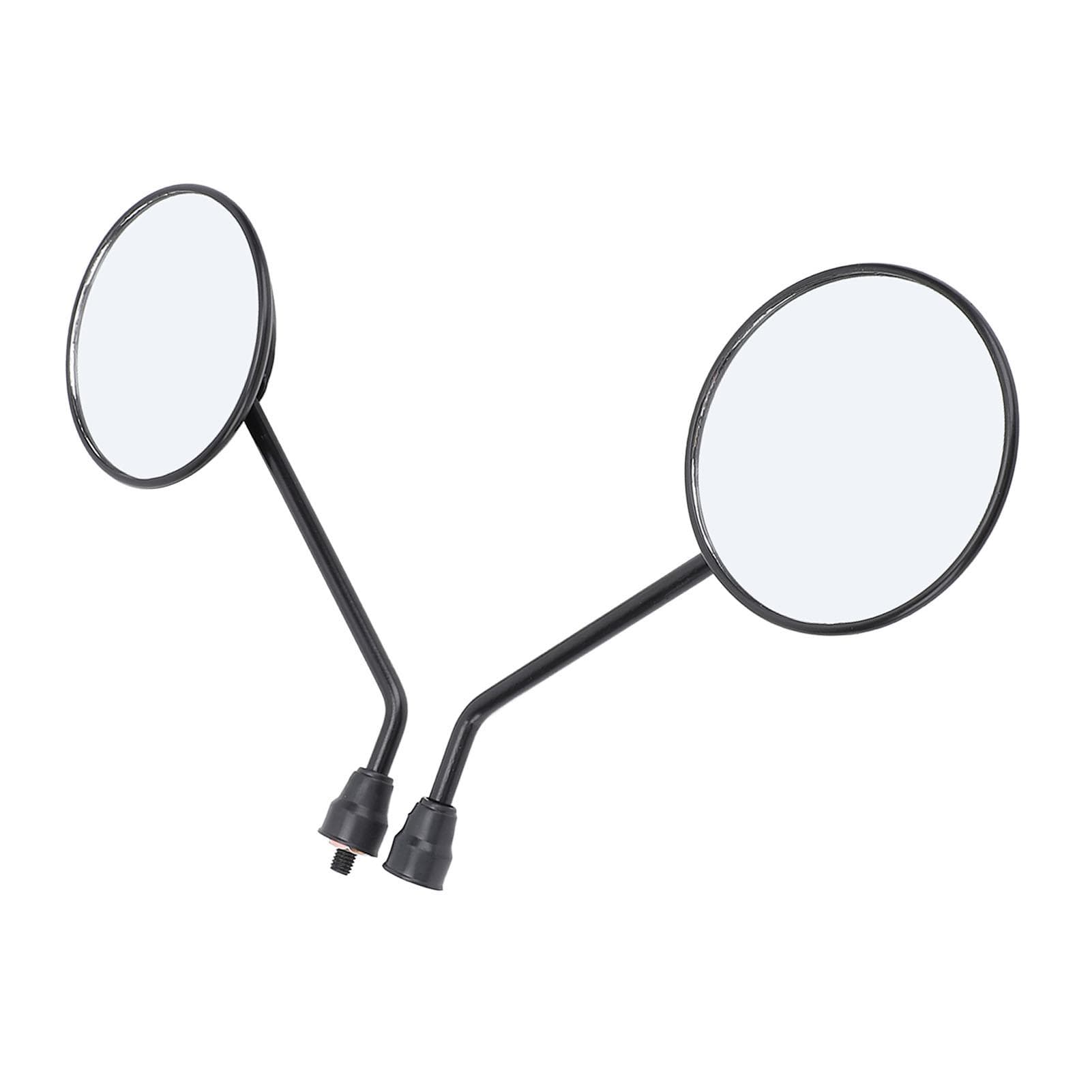 Pair of Round Motorcycle Mirror Universal M8 Adjustable Angle Rear View Mirror for ST50 ST70 CL70