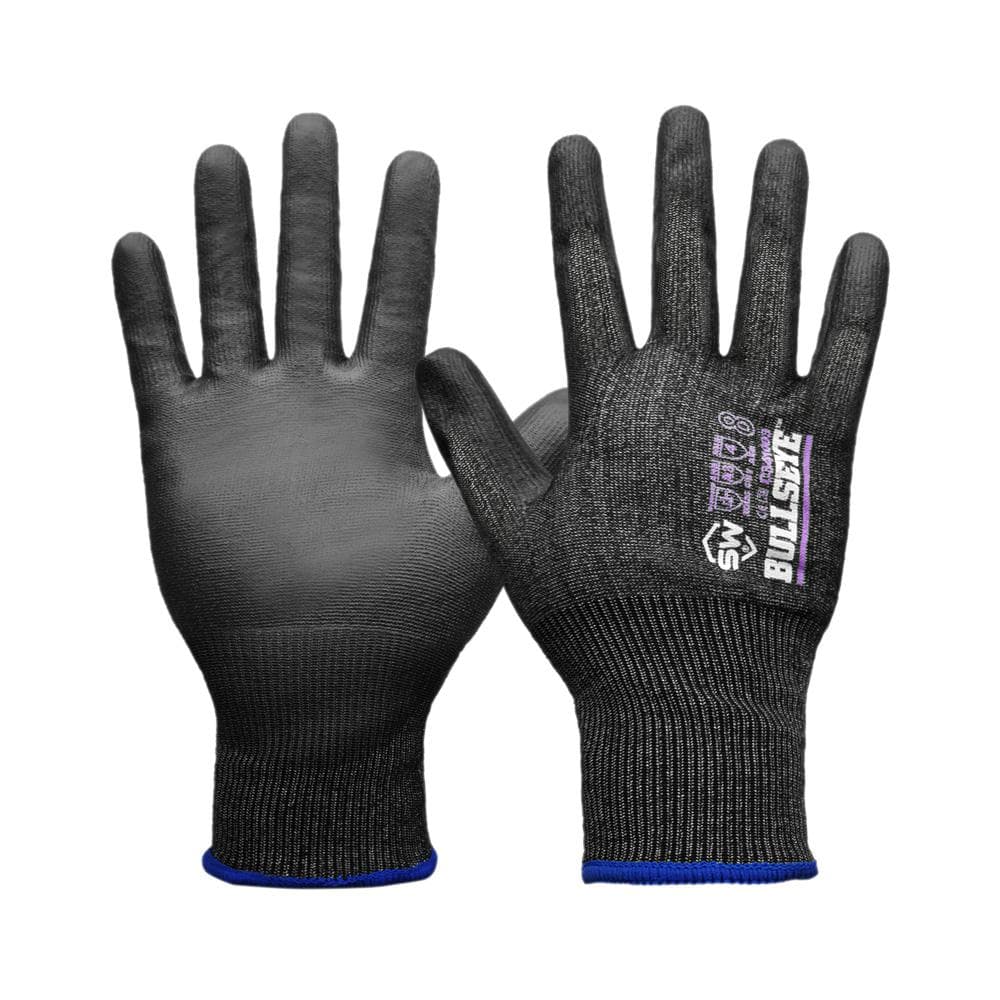 18 Gauge Ultra Light Cut Resistant 3 Work Safety Gloves Thin PU Palm Coated Precision Work Wear Resistant Grip XL