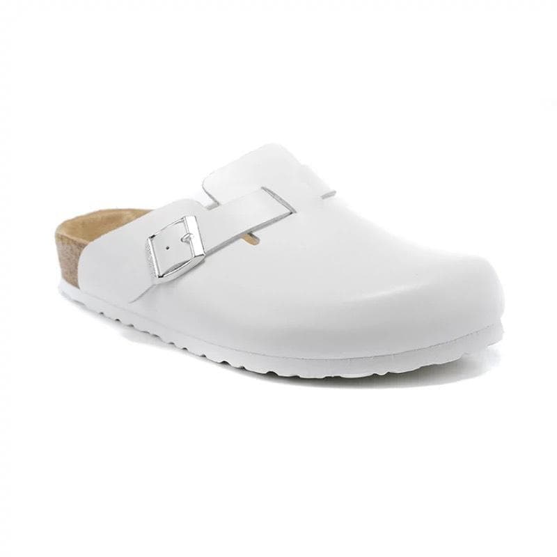 Boken Shoes, Toe Caps, Slippers, Genuine Cowhide, Cork, Retro Thick Sole, Japanese Style, Ugly and Cute, Outdoor Cool Slippers 39