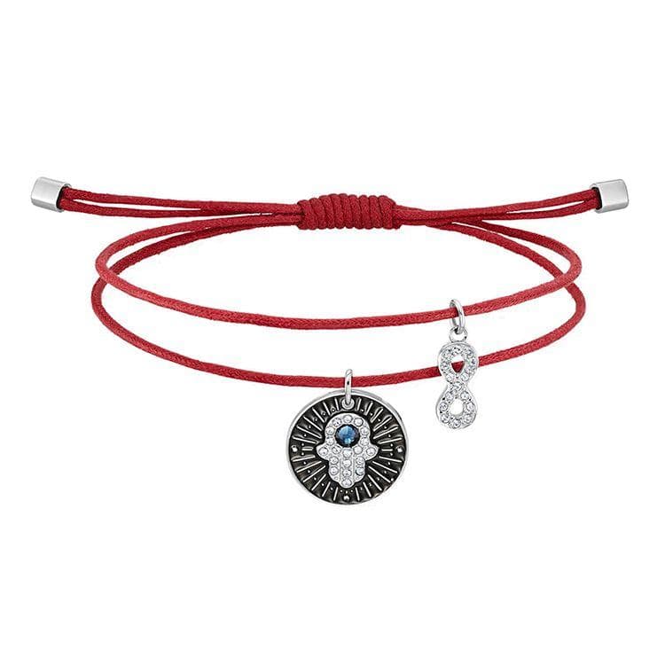Swarovski Devil Lucky Guardian Eye Bracelet Men Bracelet Red 5504682 Red