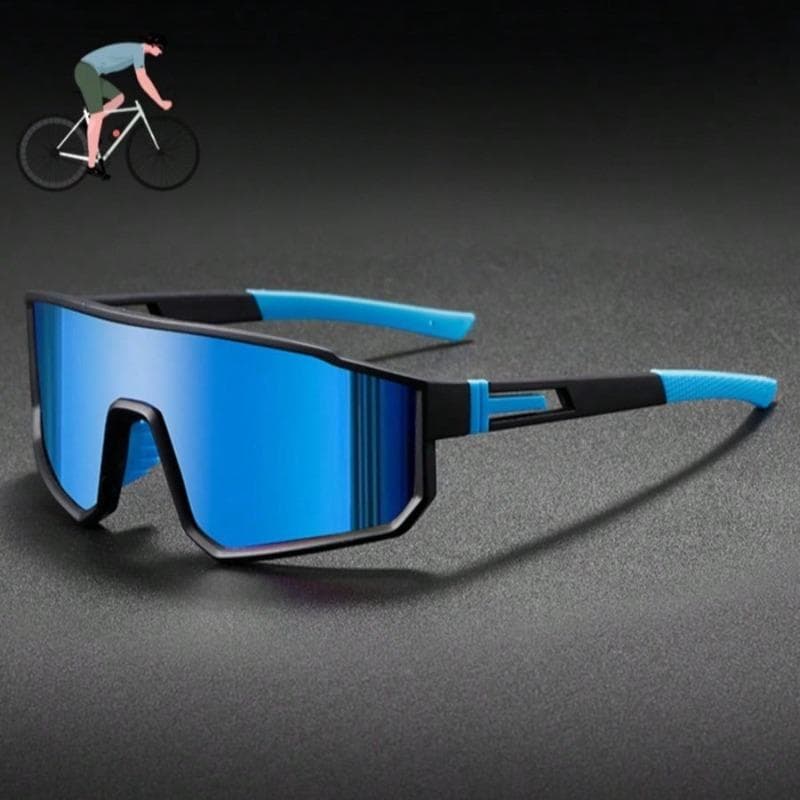 Large Frame Cycling Glasses Colorful Outdoor Sports Sun Protection for Men Women UV400