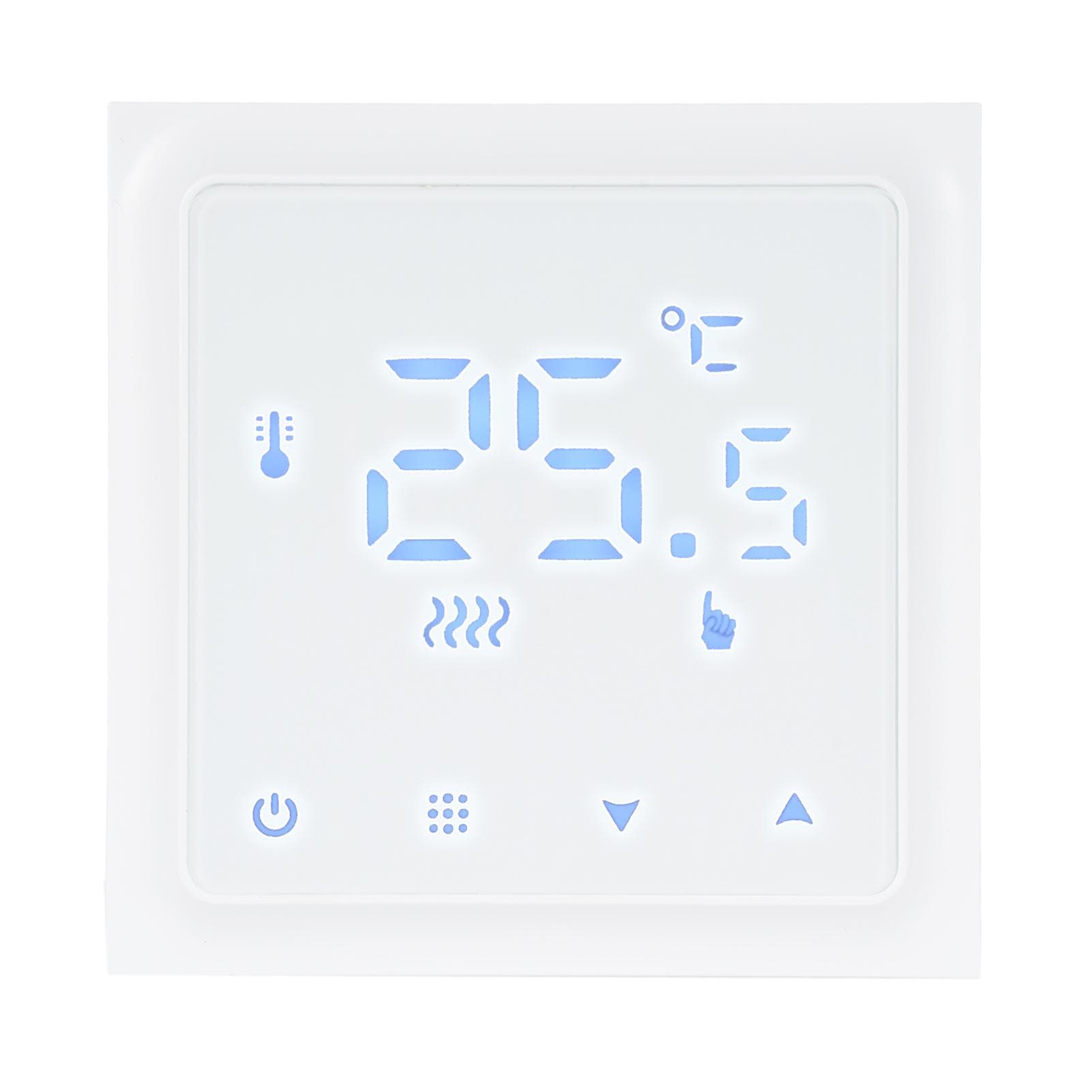 HY610WIFI Smart Heating Thermostat Digital Temperature Controller Mobile Phone APP Control Gas Boiler white