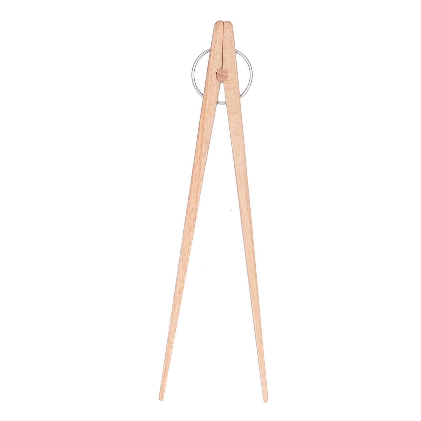 Bread Tongs Kitchen Wooden Baking Food Salad Fruits Tongs Cooking Tool Kitchen Gadget