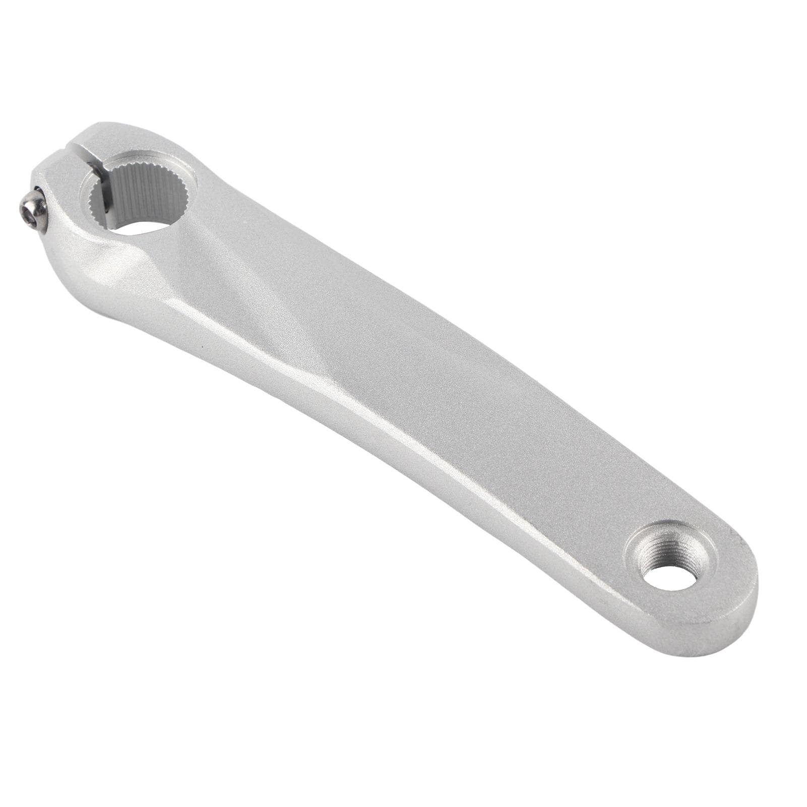 Aluminum Alloy Bike Bicycle Left Crank Arm for 590 610 SLX XT XTR Crankset(Silver) silver