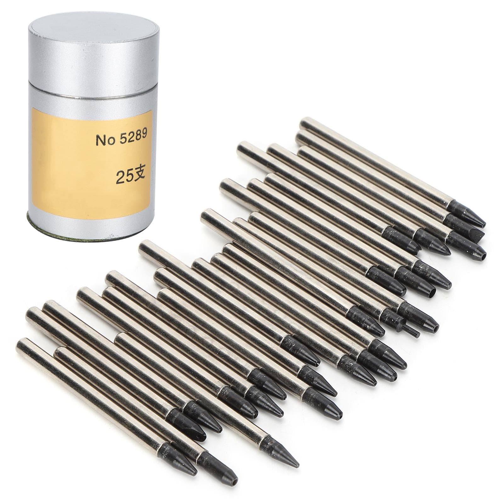 25pcs Steel Watch Hands Fitting Setting Presser Professional Watch Repair Tool for Watchmaker