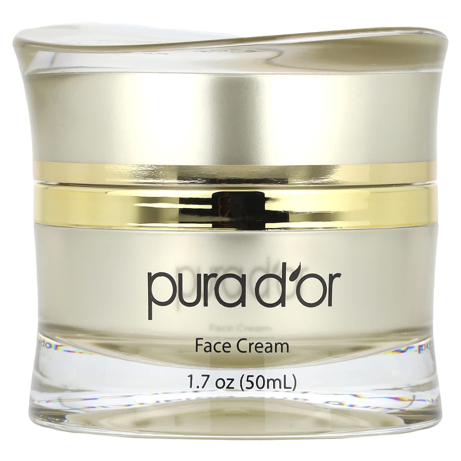Pura D'or, Golden Glow Face Cream PM, 50ml (1.7oz)