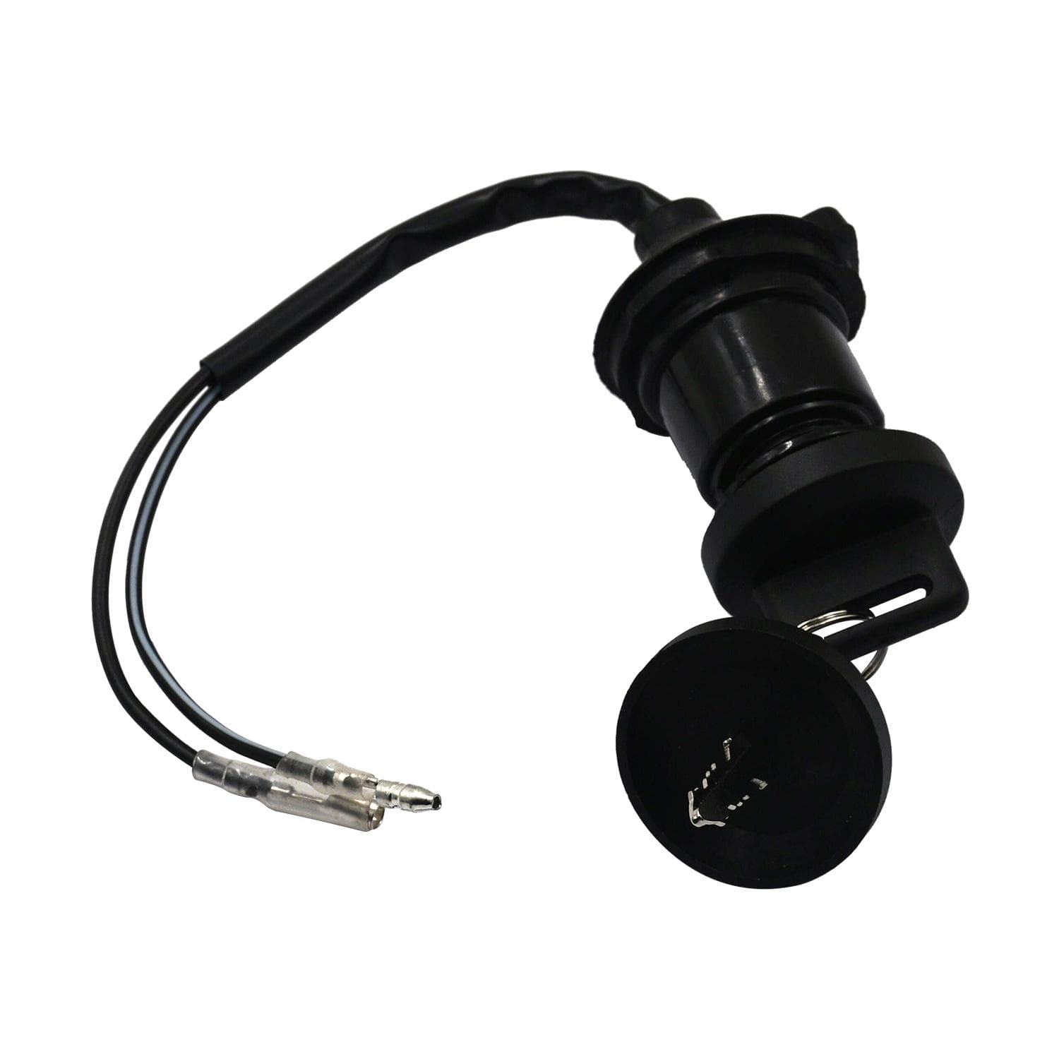 Ignition Key Switch Ignition Lock Replacment for Yamaha Blaster 200 YFS200 1988-2006 black